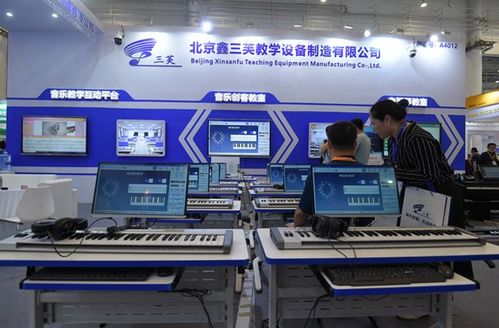 鑫三芙携新品智慧电钢琴控制平台亮相79届教育装备展